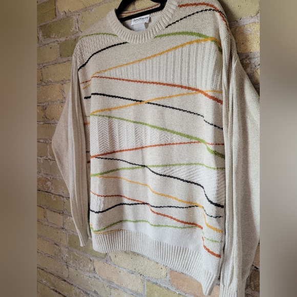 Vintage Norm Thompson Men's Italian Sweater Size Large - Picture 2 of 7